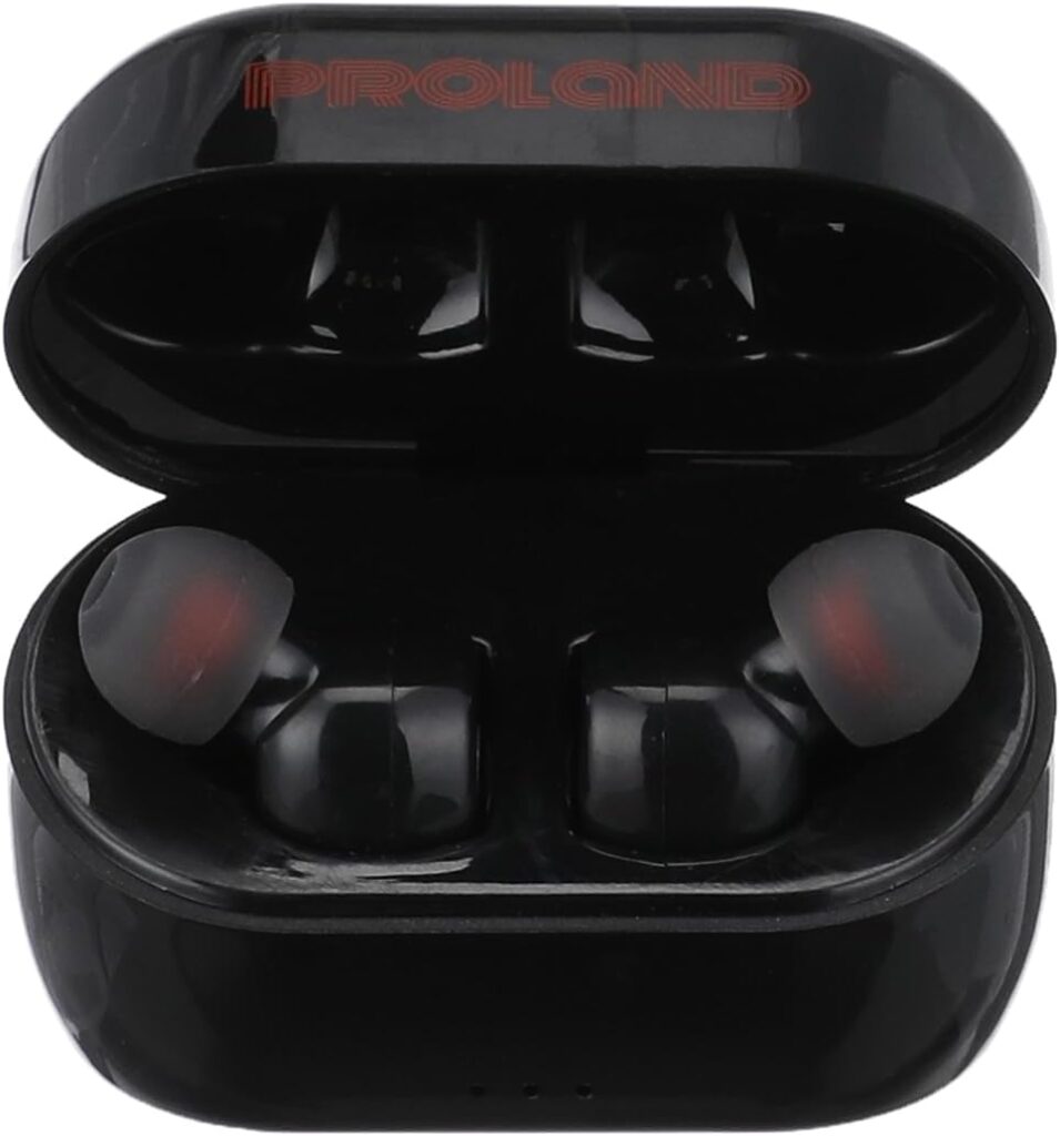 سماعات اذن بلوتوث Tws MA.16 من برولاند لون اسود في الاذن Earphone_proland tws