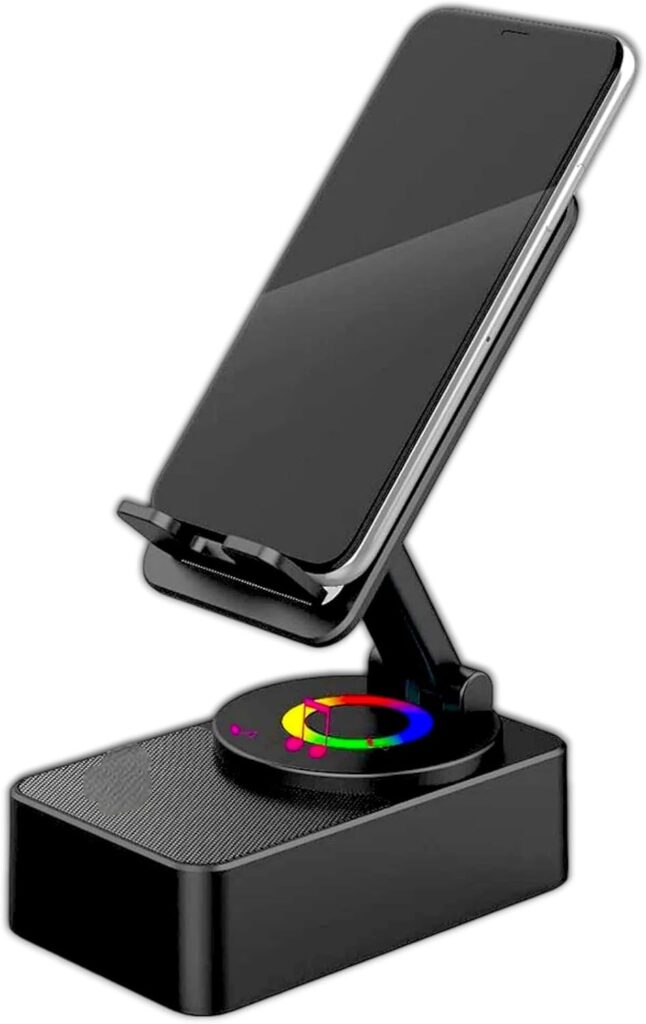 مكبر صوت ستيريو بلوتوث لاسلكي ومحمول يدعم USB وشريحة Micro SD وراديو اف ام ومنفذ AUX لتوفير صوت فائق M-1PLUS، متعدد الألوان