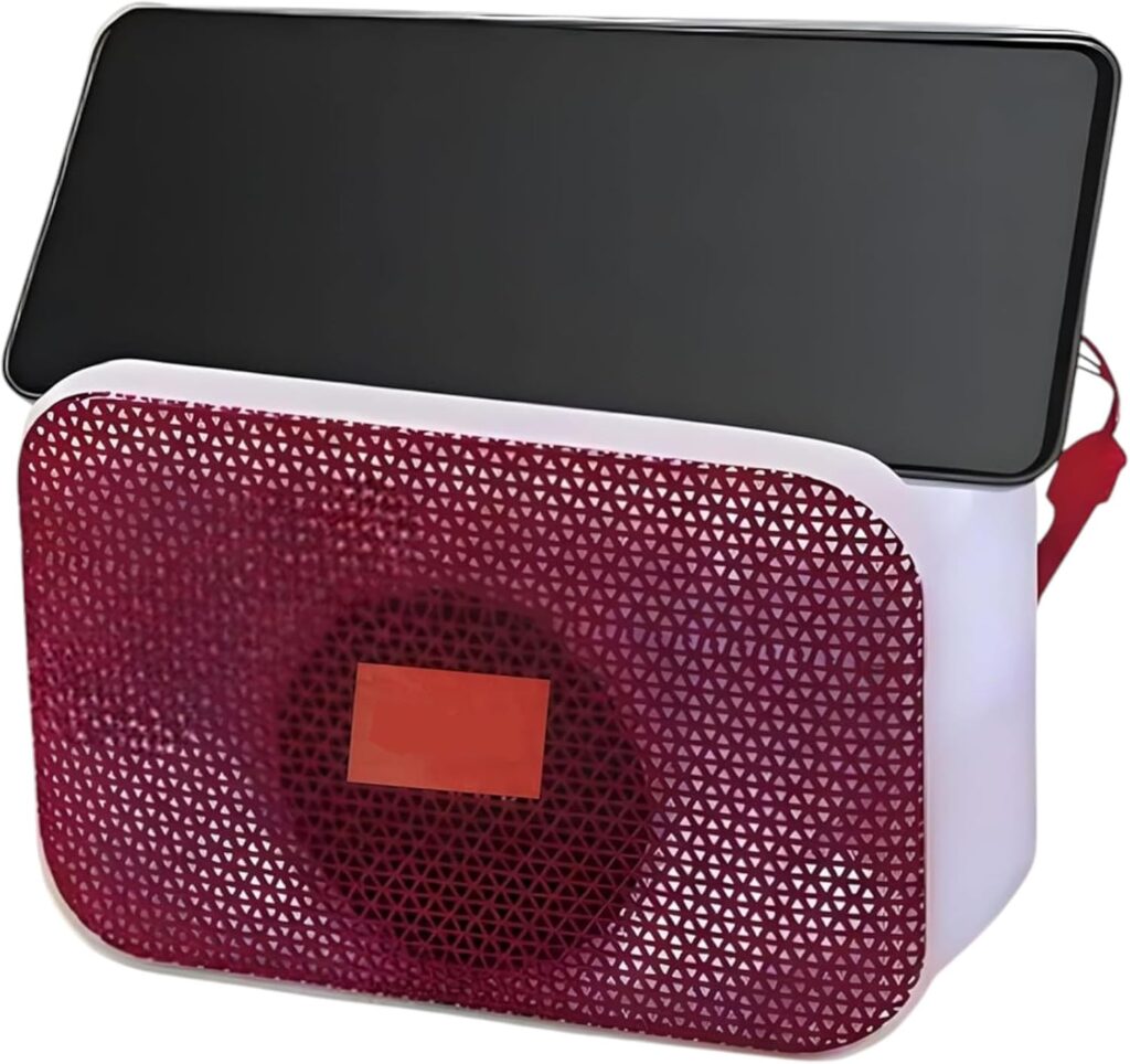 مكبر صوت بلوتوث لاسلكي محمول HR-11 يدعم صوت ستيريو USB وشريحة Micro SD ويوفر صوت عالي الجودة، (متعدد الألوان)